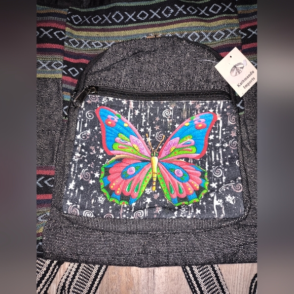 Kathmandu Colorful Butterfly Backpack - Picture 2 of 6